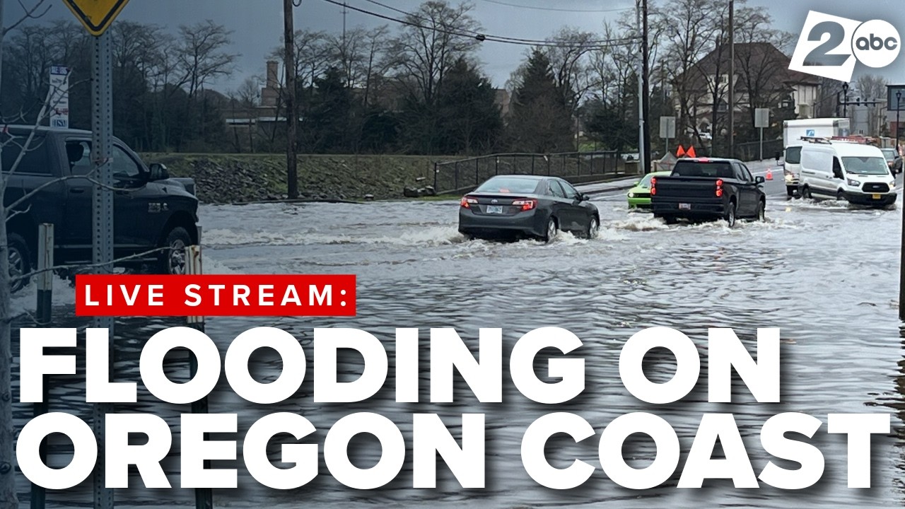 Flooding on Oregon coast as atmospheric river, heavy rain pushes some waterways to flood stage
