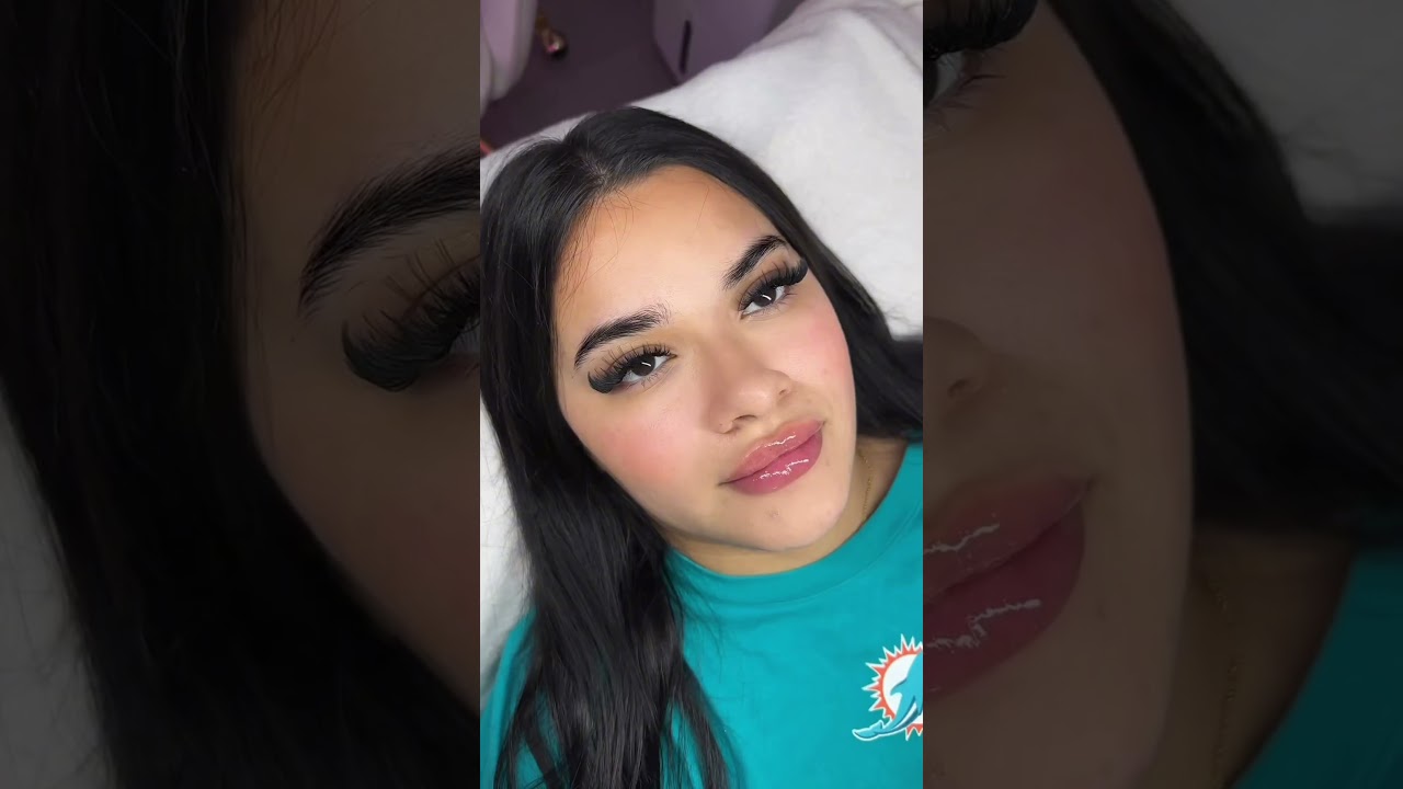 I fear I ate 😮&zwj;💨 Miami lash #eyelashextensions #miami #beautyindustry #trending