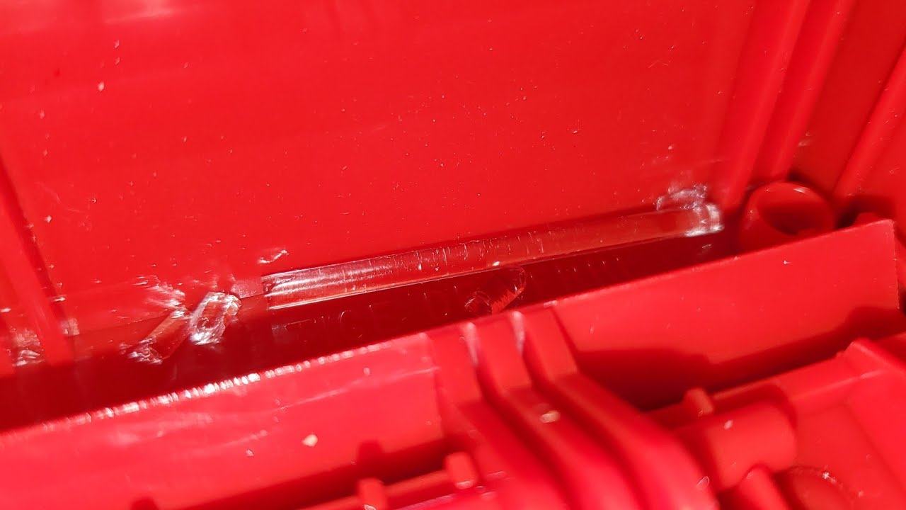 Breaking the Glass Rod in an Edwards SIGA