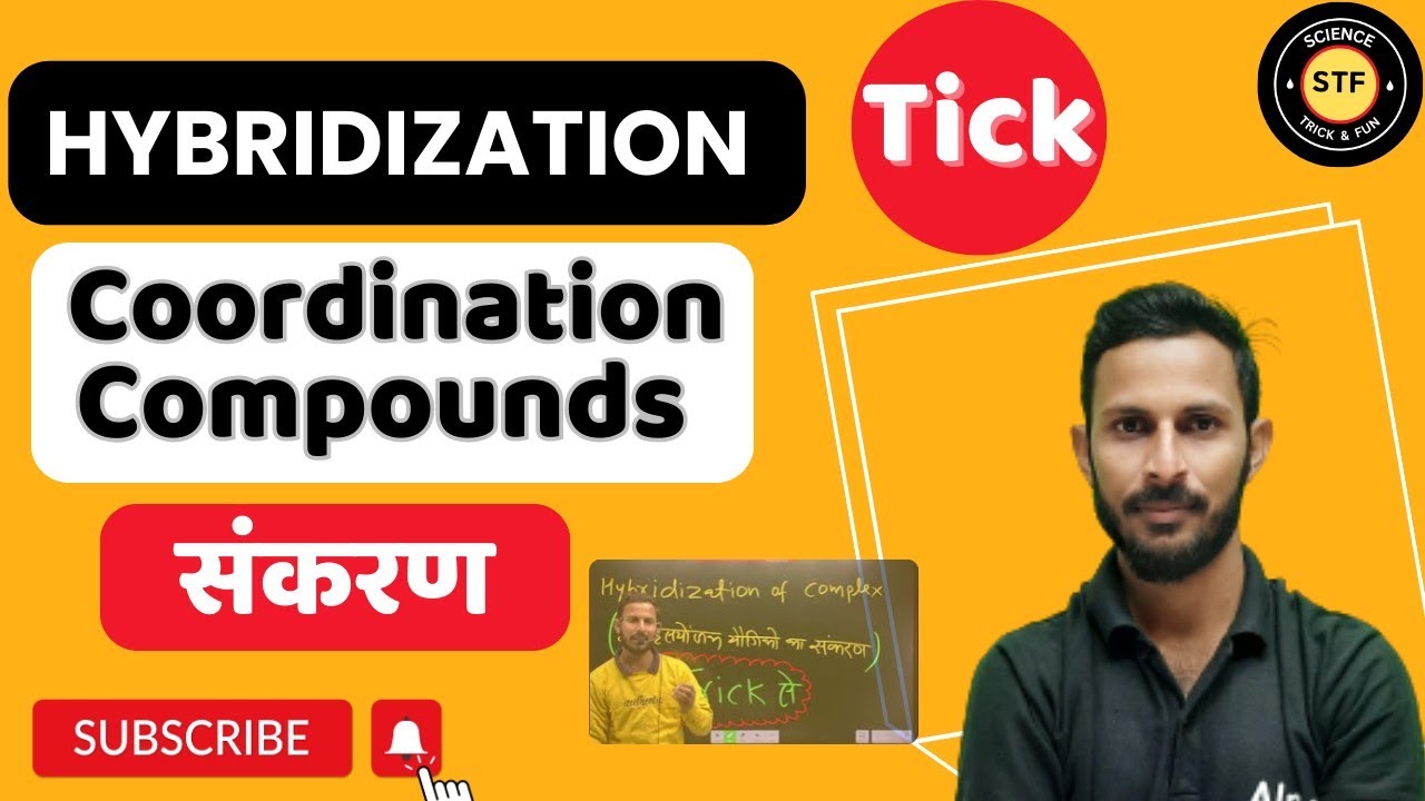 Hybridization of Coordination Compounds || upsahsanyojak yogik ke sankaran || IIT || NEET || CUET