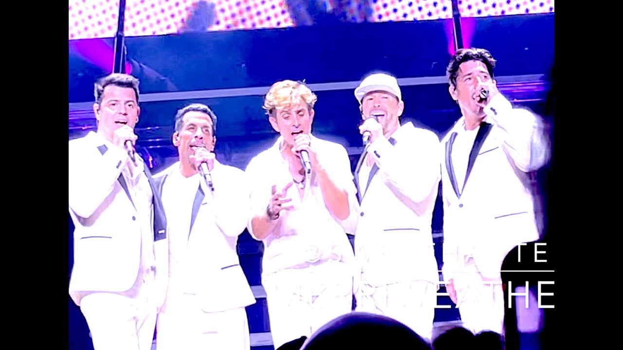 NKOTB 2021 LIVE Decades Mix Popsicle I Need You Alma Tribute Part1 Merriweather 8/4/21 | SWEETHAUTE