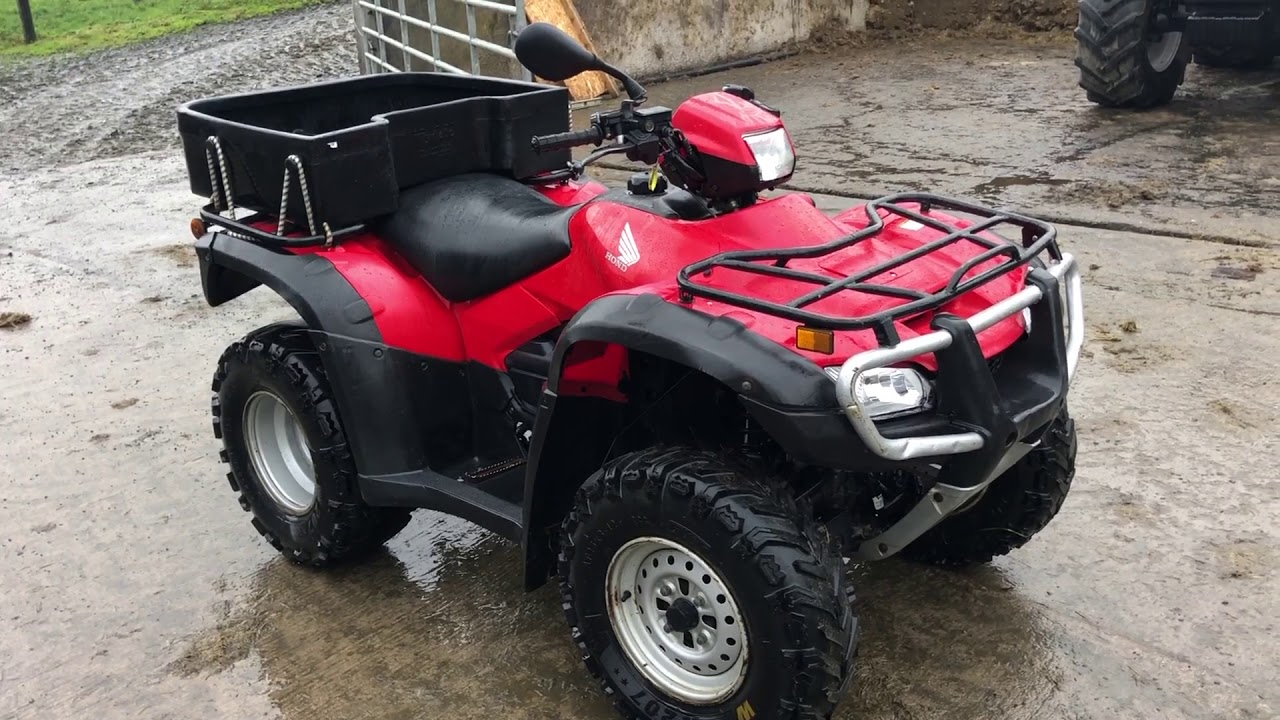 Honda Foreman TRX 500 Quad (отзыв о 9-летнем владении)