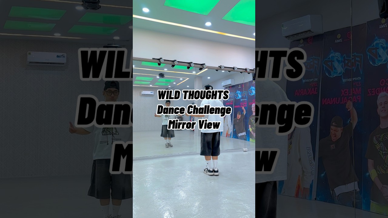 WILD THOUGHTS Dance Challenge | Mirror View Tutorial