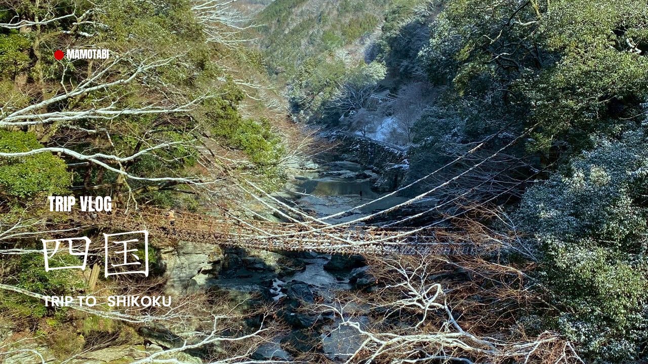 【四国vlog】自然を巡る3泊4日旅⛰️