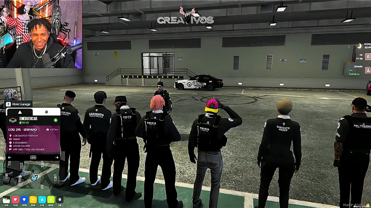 SoyOmarTV: Día De Trabajo Como Policía ¡La Ciudad Nos Necesita! | GTA RP