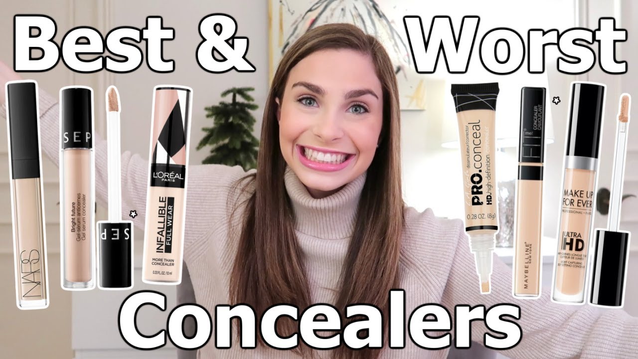 Best and Worst Concealers // Drugstore & High End