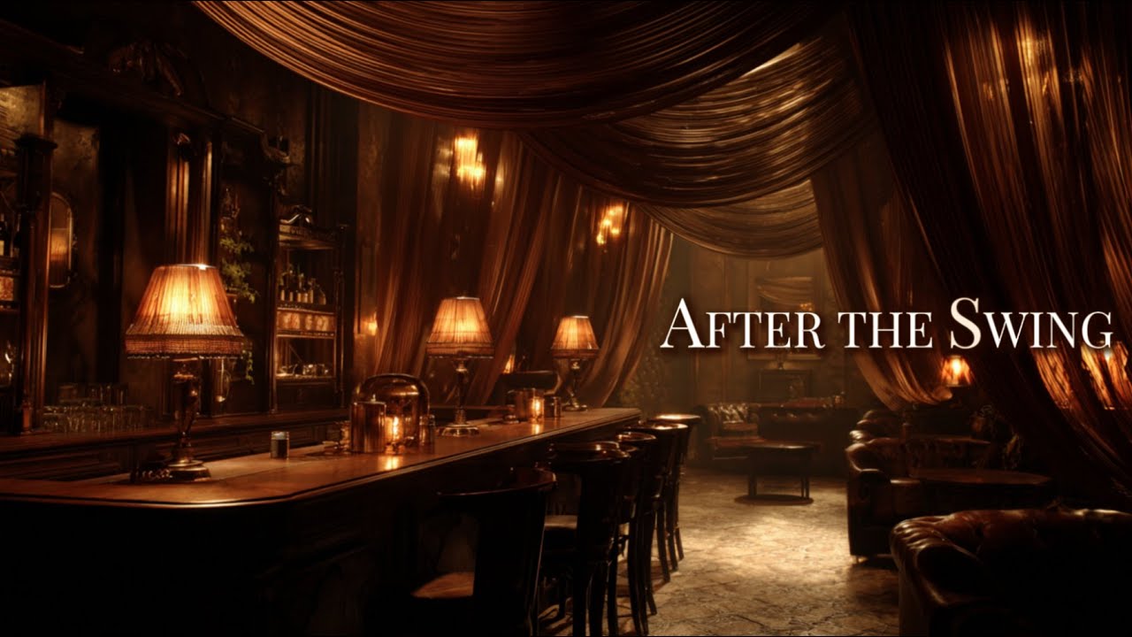 AFTER THE SWING✨1940s Swing Jazz | Empty Tables, Gentle Amber Light