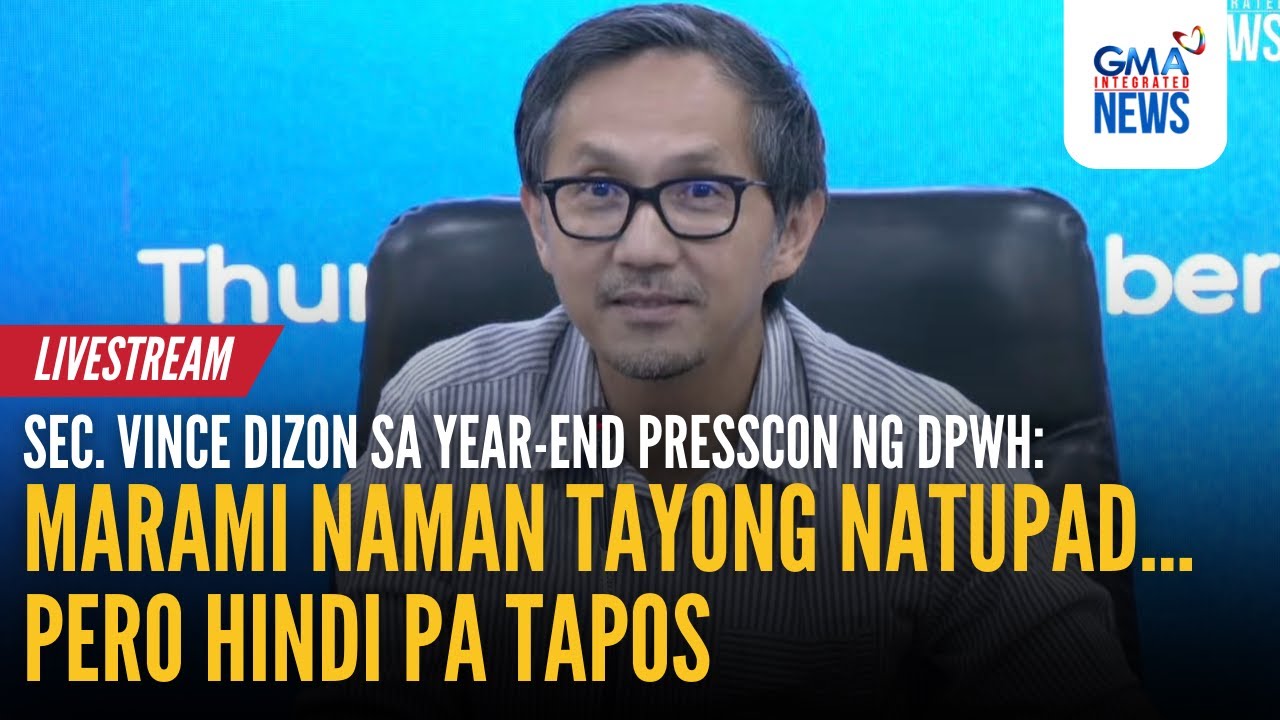 LIVE - DPWH year-end press conference (Dec. 18, 2025) - Replay | GMA Integrated News