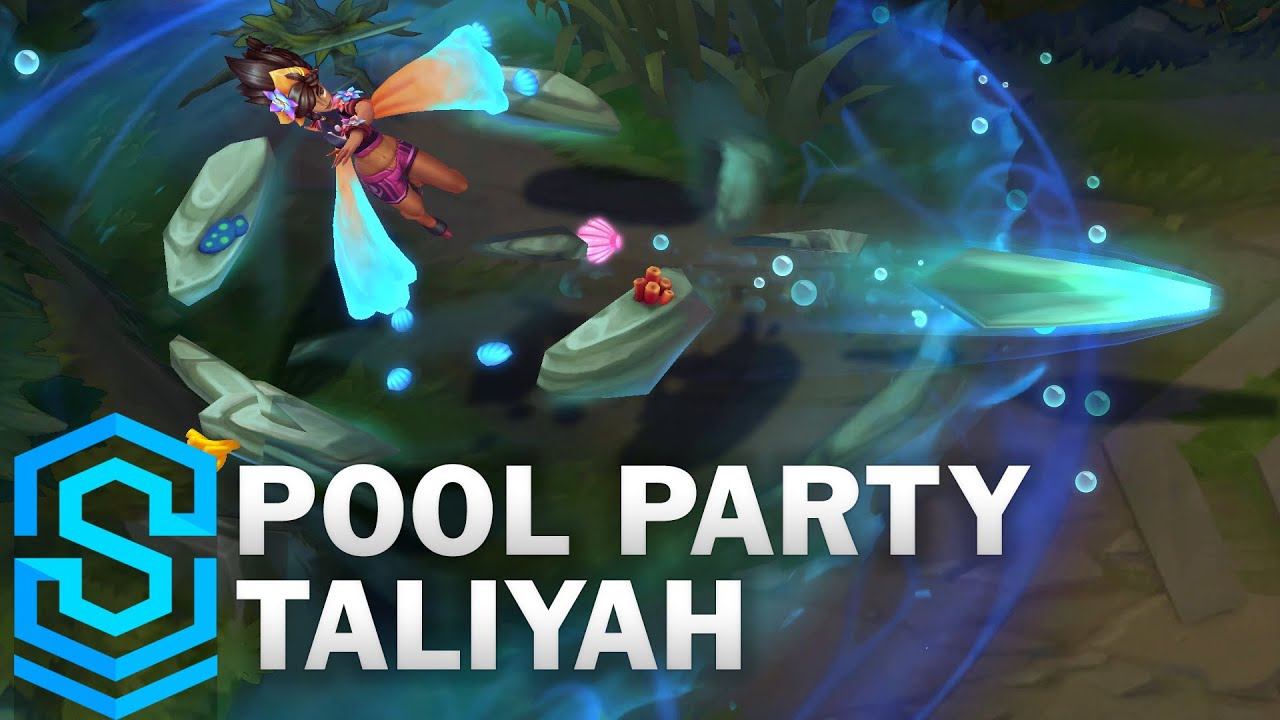 Pool Party Taliyah Skin Spotlight - League of Legends