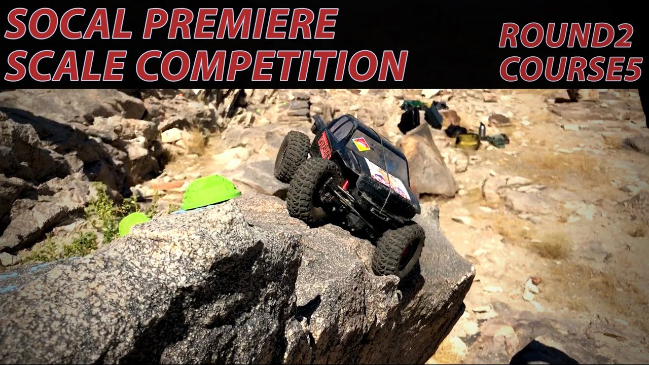SOCAL PREMIERE SCALE COMPETITION round 2 Course 5 RC Crawling comp