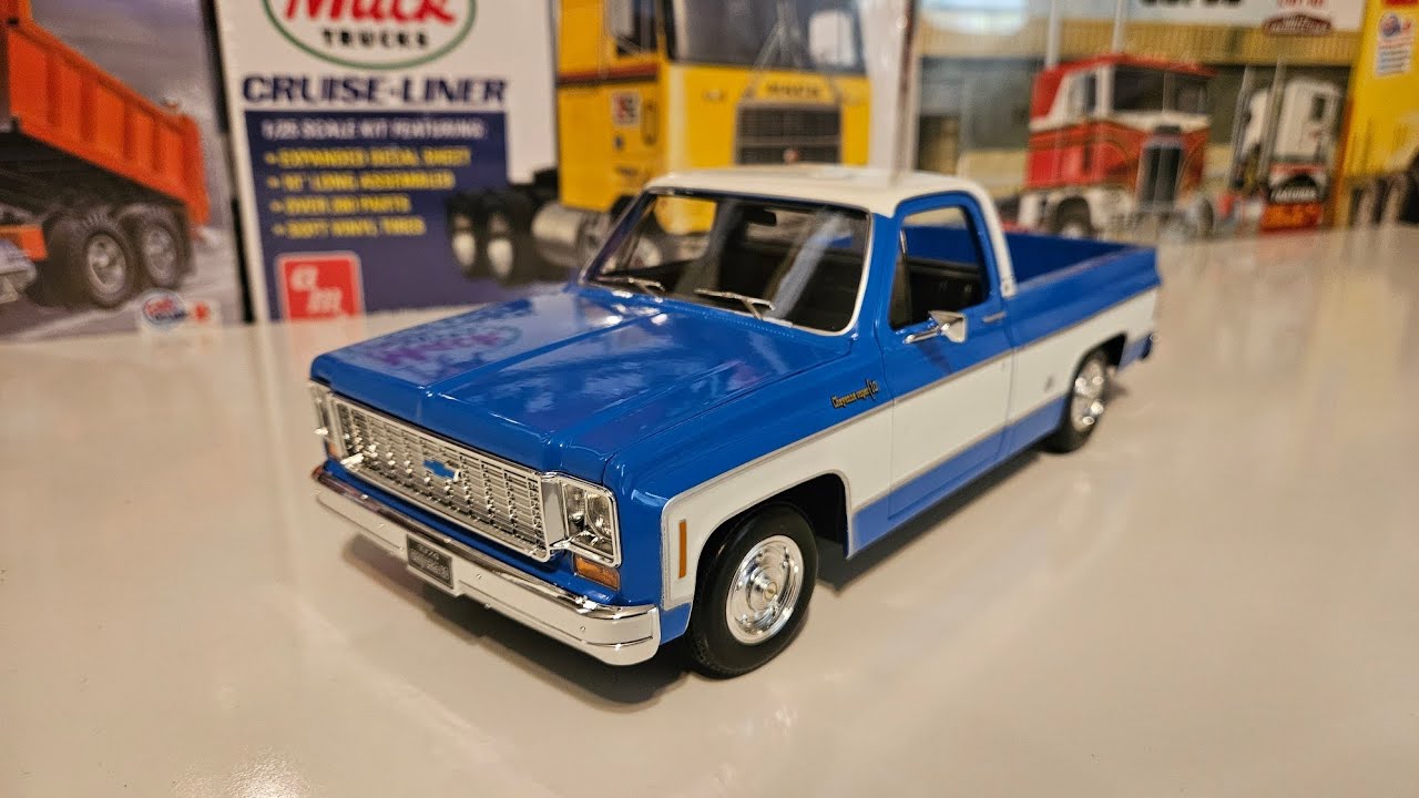 Unboxing time, chevrolet c/10 Cheyenne 1974, escala 1/18, maisto 