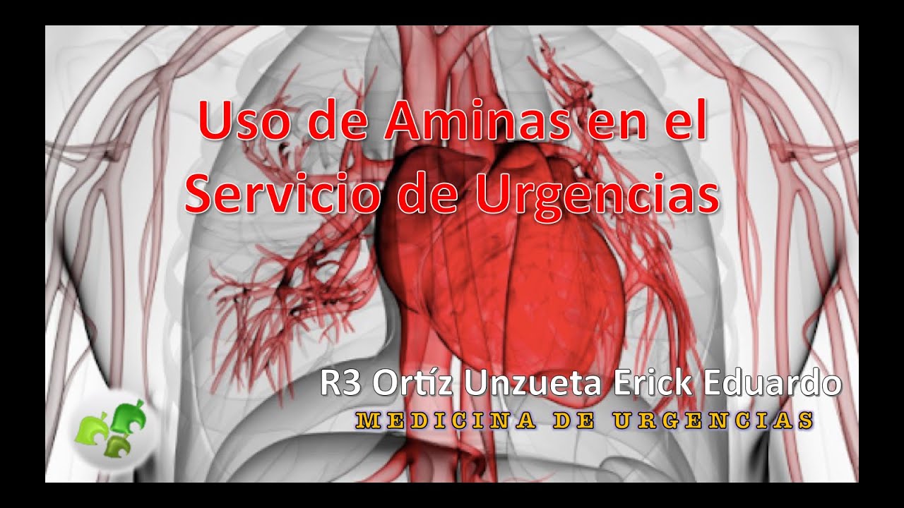 Uso de Aminas en Urgencias