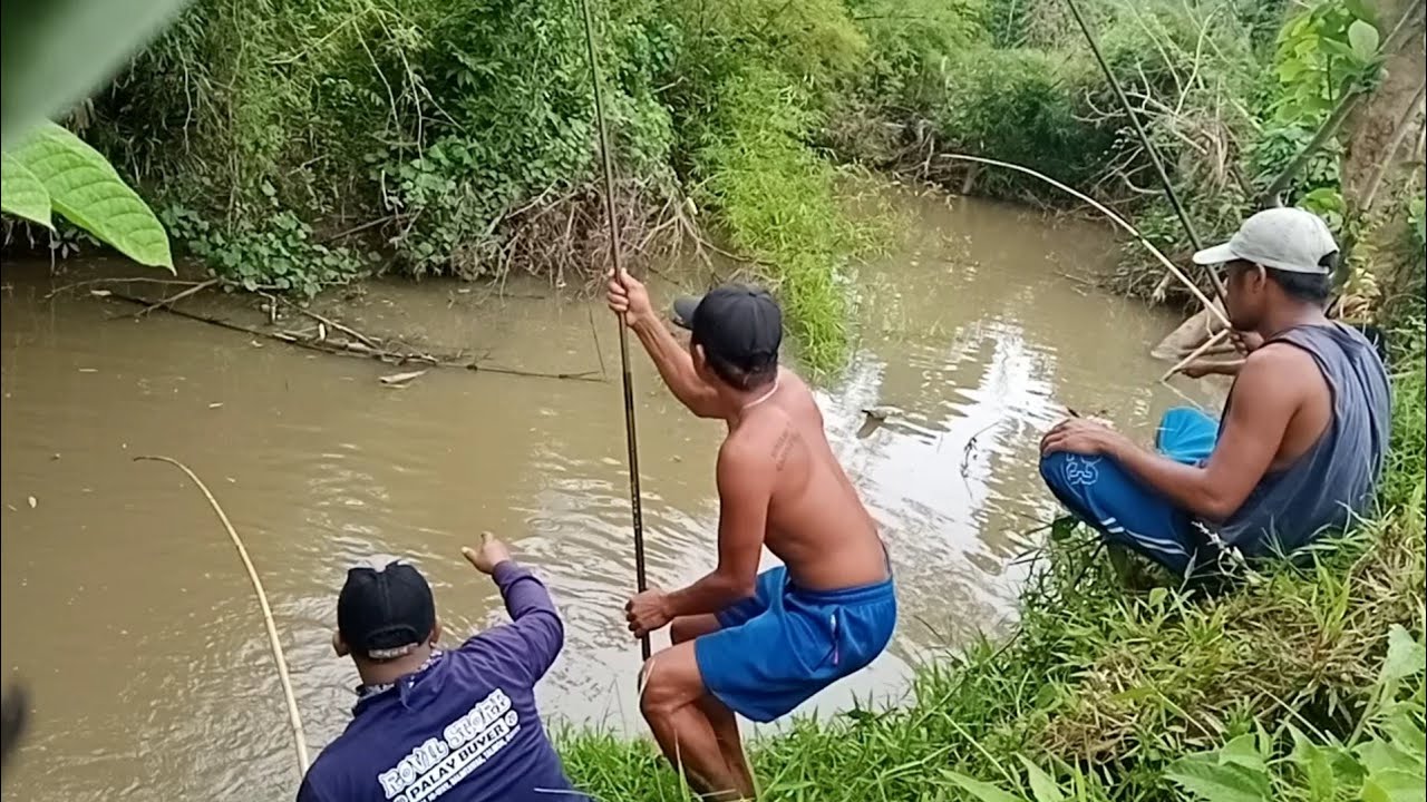 Masayang pamimingwet sa sapa