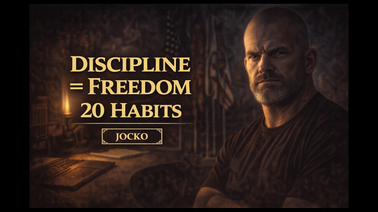 Jocko Willink — Discipline Equals Freedom: 20 Habits That Rewrite Your Identity