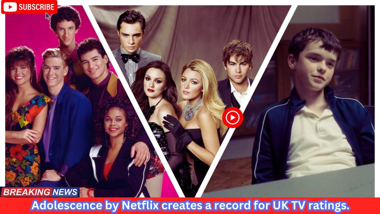 Netflix's Adolescence makes UK TV ratings history.