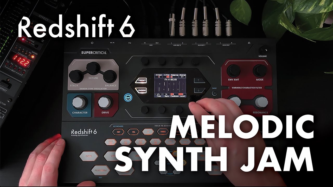 Redshift 6 - Melodic Synth Jam
