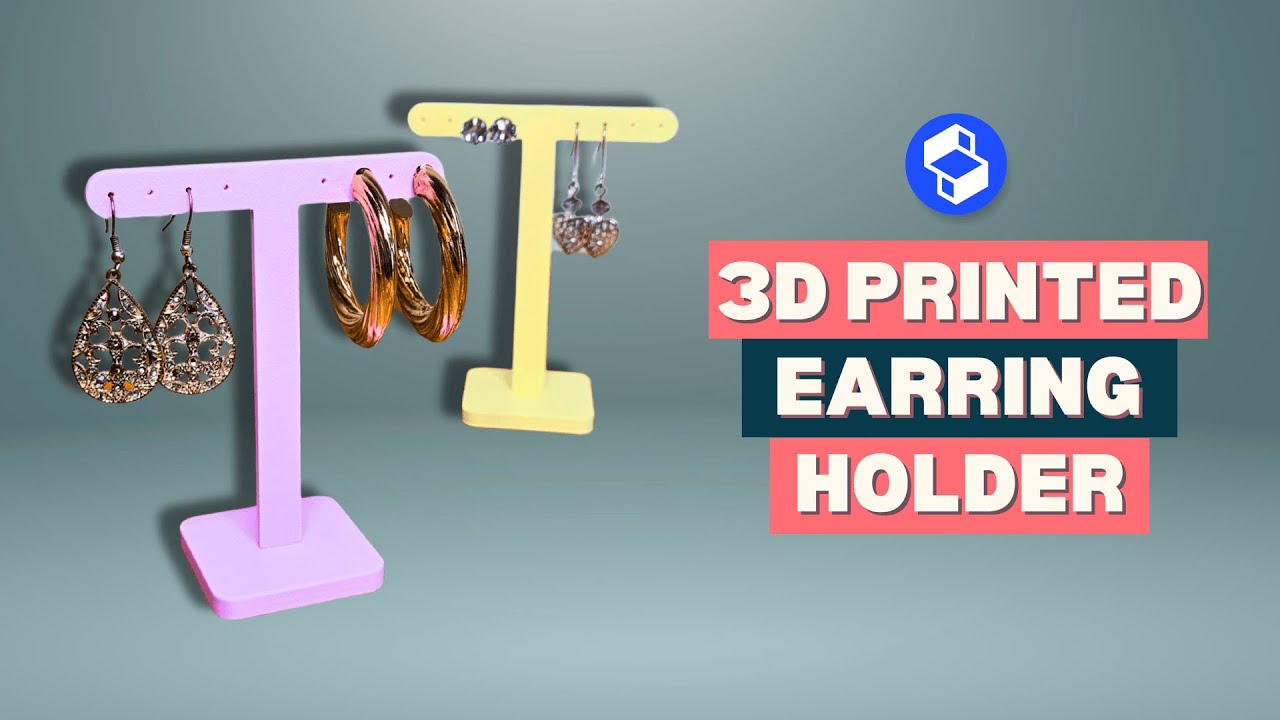 Design with me: 3D Printed Earring Holder | Shapr3D
