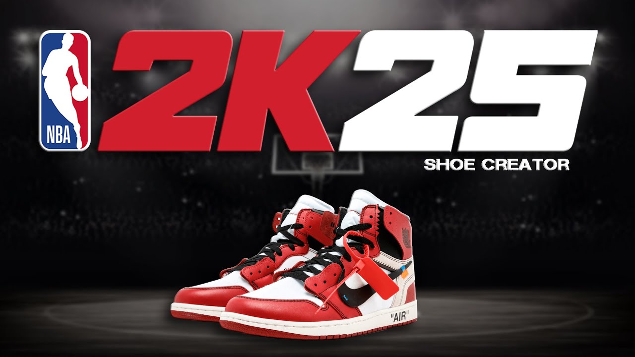 NBA 2K25 Shoe Creator — Как сделать кроссовки Off White x Air Jordan 1 «Chicago»