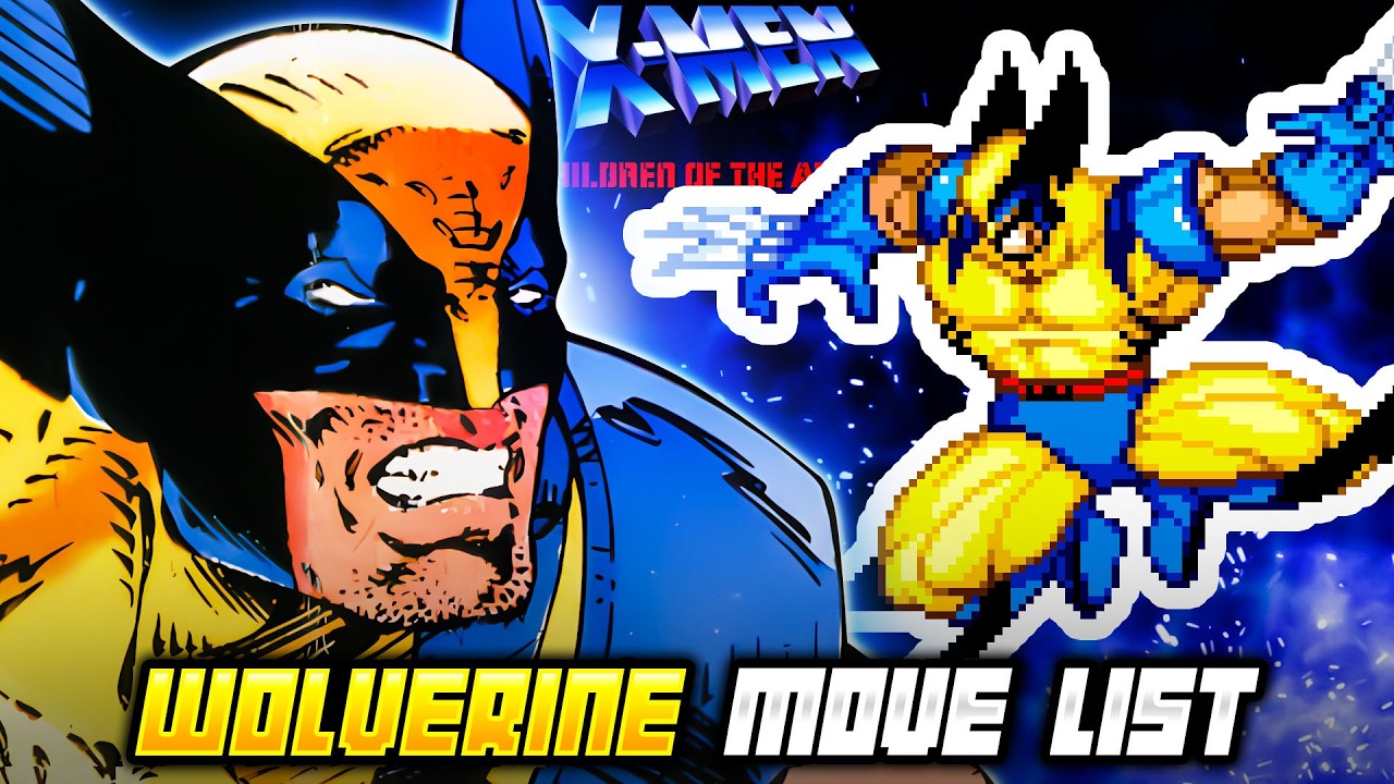 WOLVERINE MOVE LIST - X-Men: Children of the Atom (XCOTA)