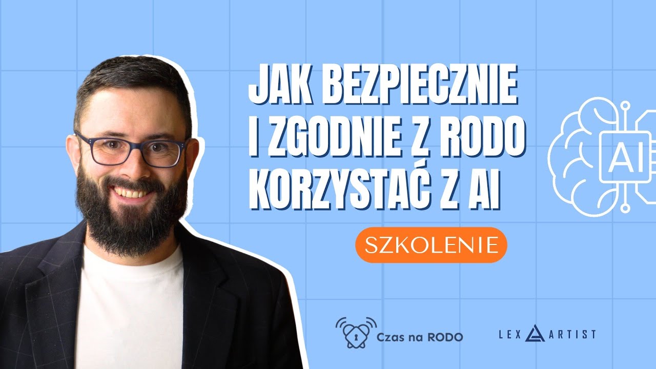 Korzystanie ze sztucznej inteligencji zgodnie z RODO, czyli jak bezpiecznie korzystać z AI