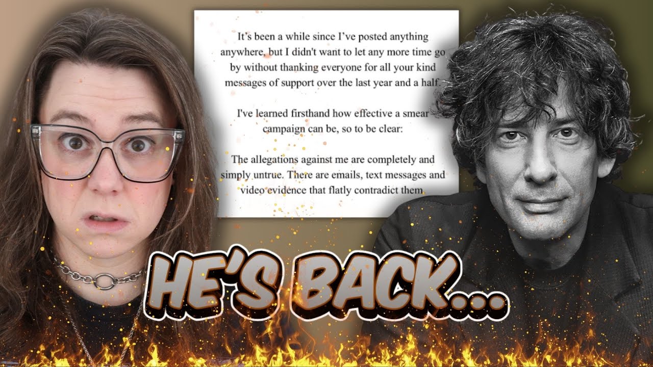 Neil Gaiman has responded to the allegations...