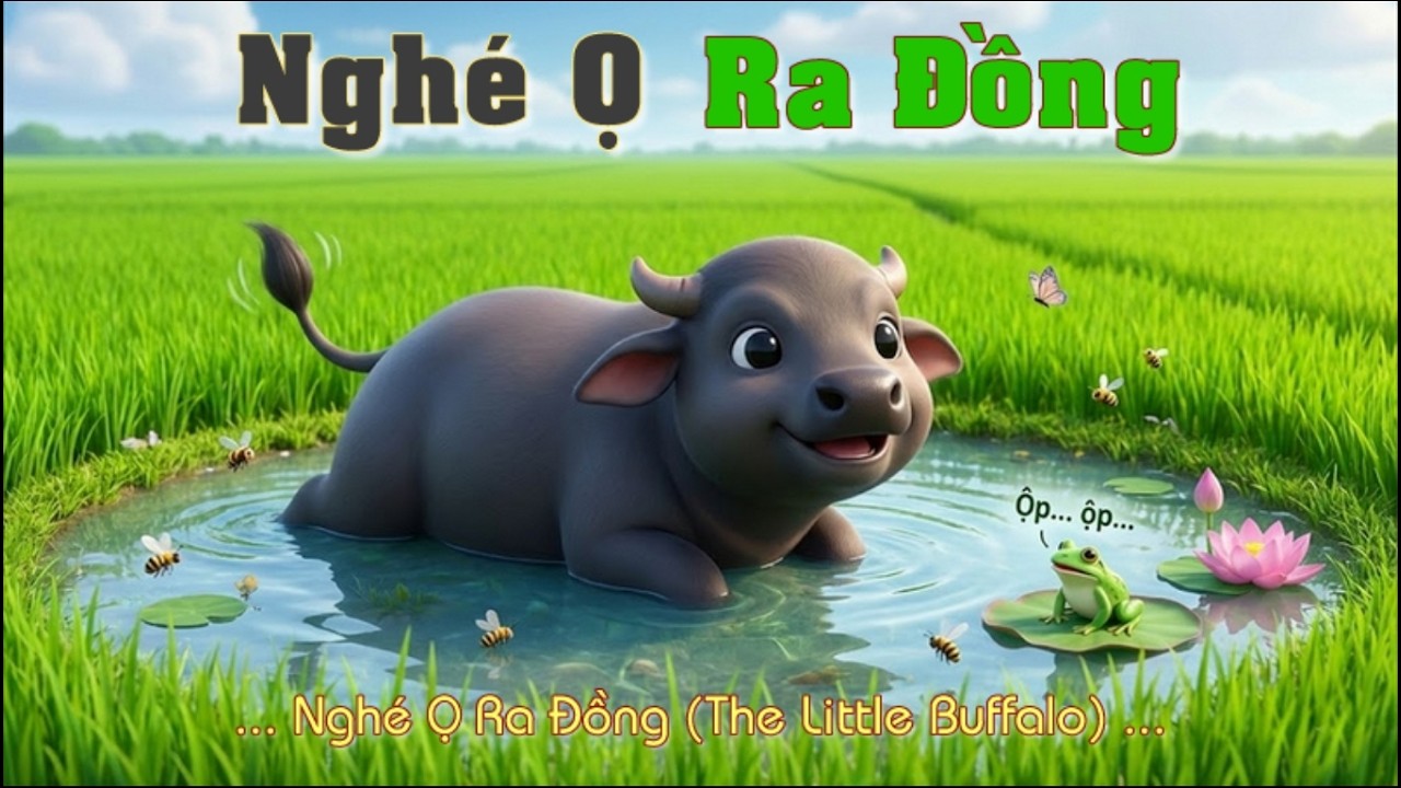 Nghé Ọ Ra Đồng(The Little Buffalo) | Nhạc Thiếu Nhi Vui