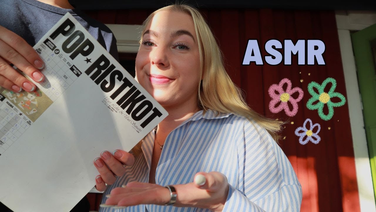 ASMR SUOMI ⭐️ POP-RISTIKKOA PORUKALLA