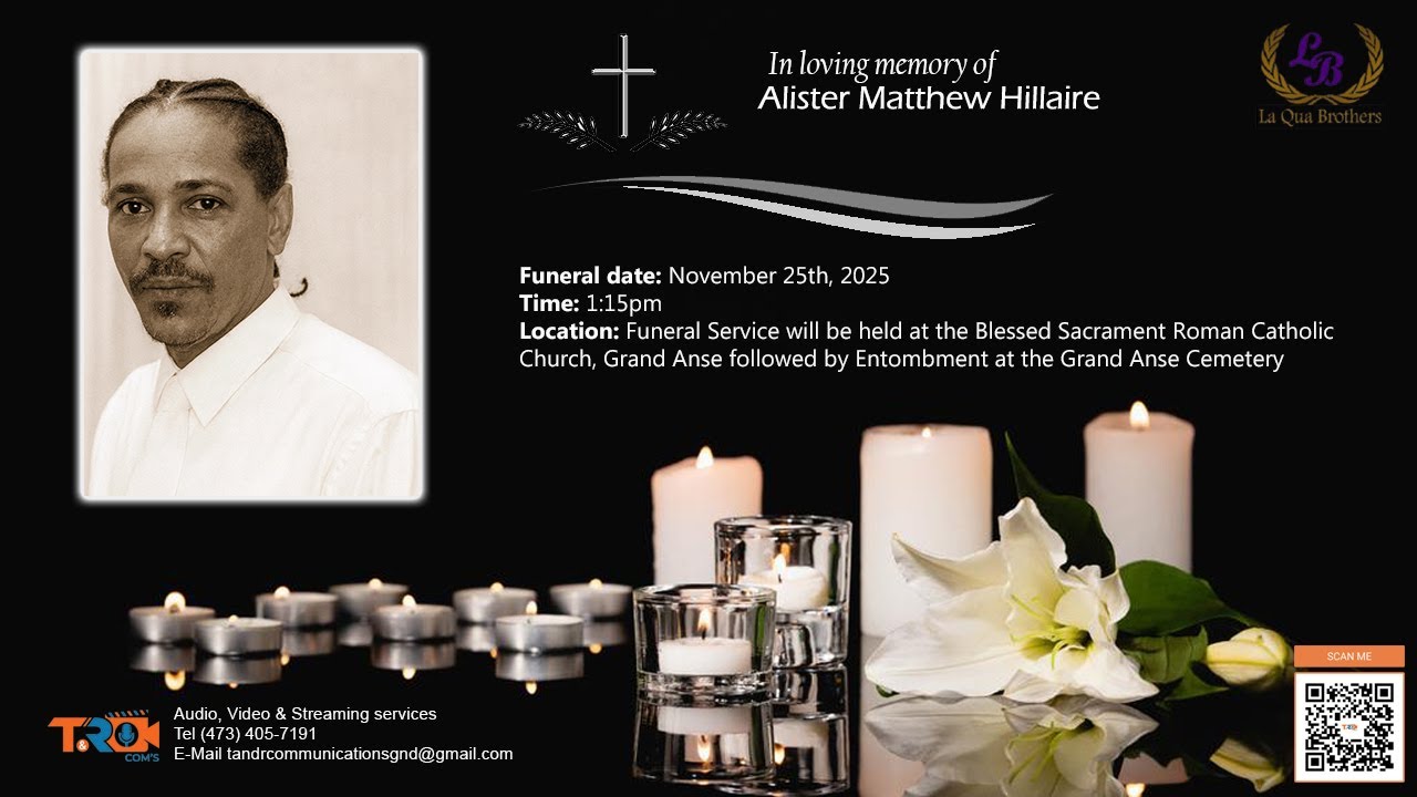 Celebrating the life of Alister Matthew Hillaire, also known as &ldquo;Pang&rdquo;