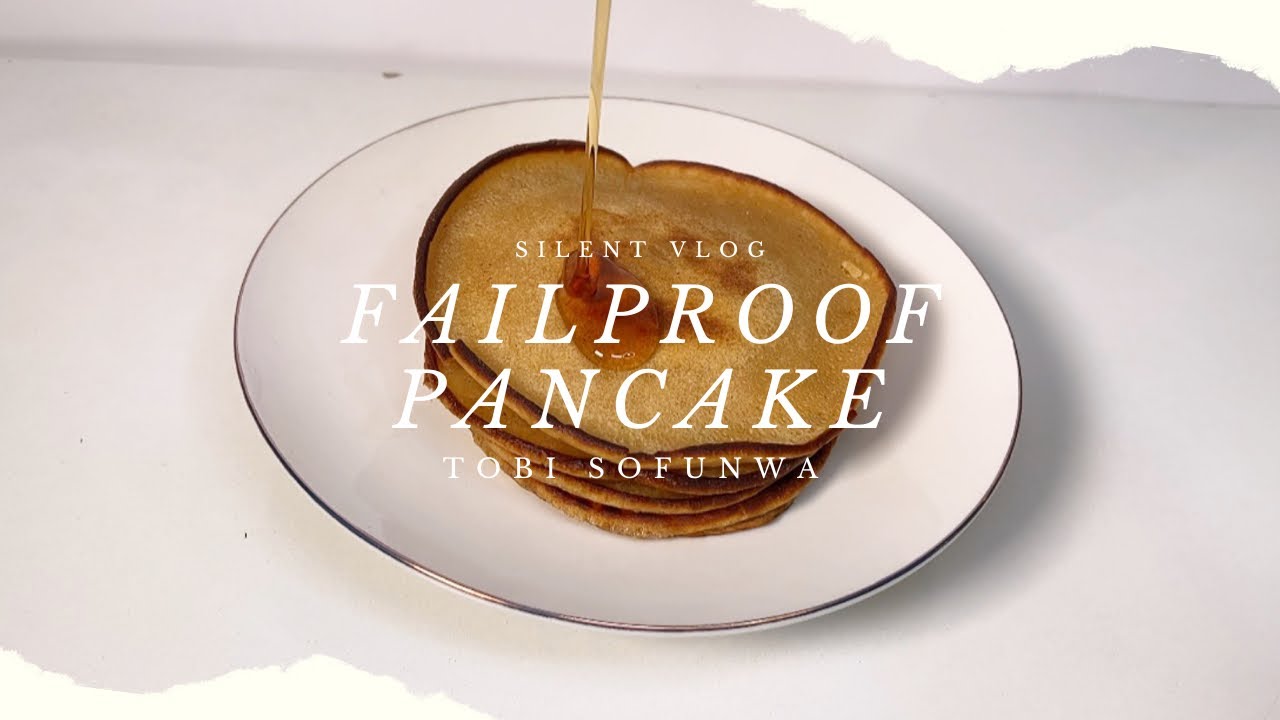 How To Make Fluffy Pancakes: My Failproof Recipe ( Silent VLOG )