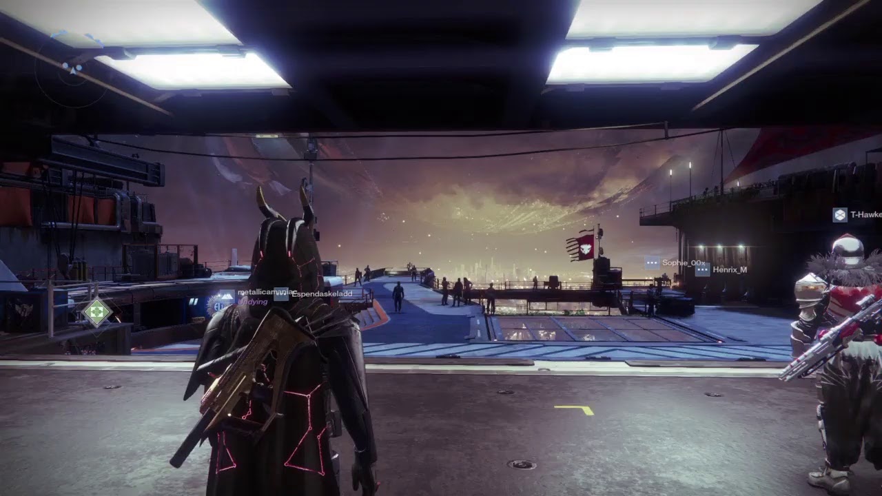 Destiny 2 - 30 min of TOWER COURTYARD