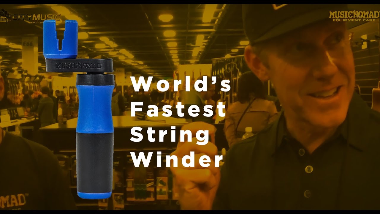 Music Nomad Grip Winder - Word's Fastest String Winder