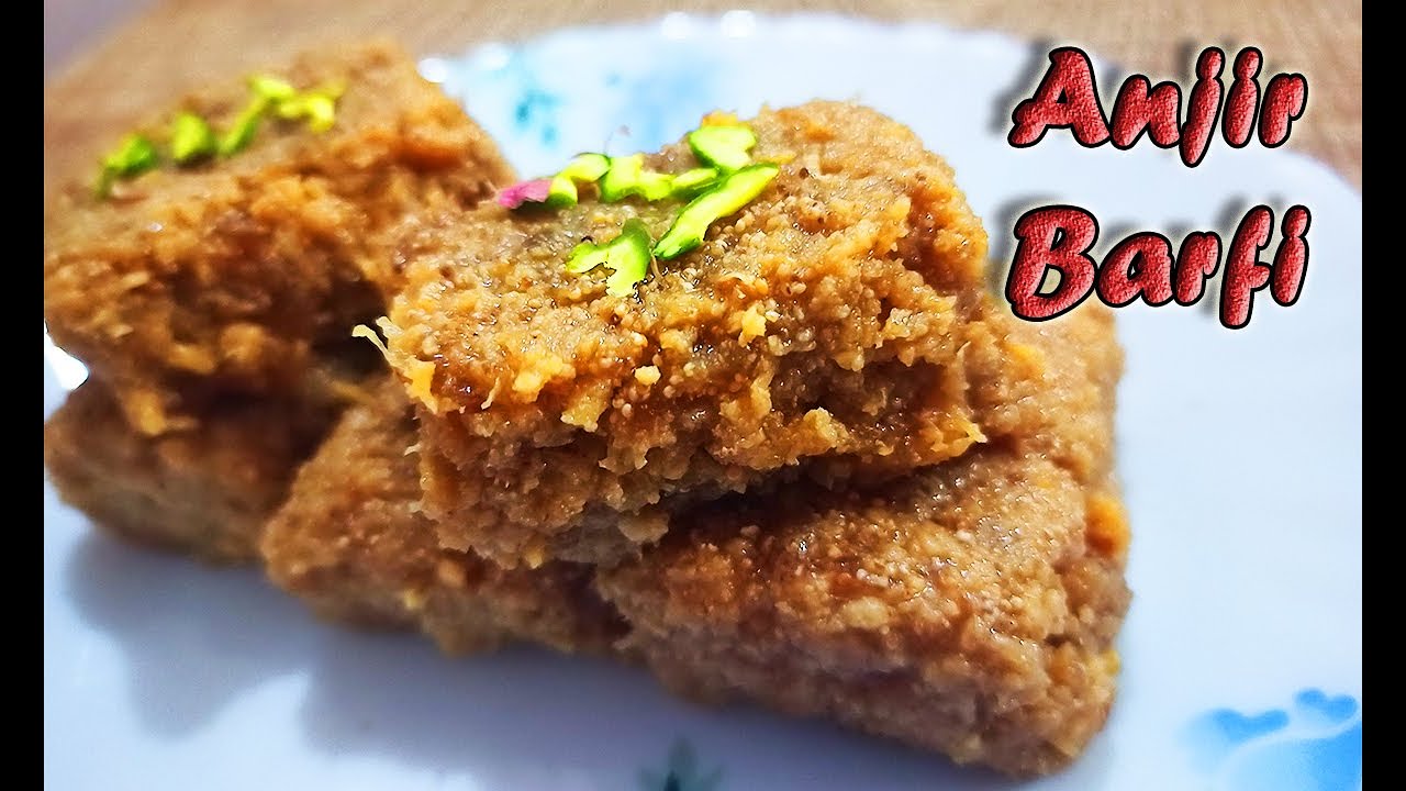 Special Anjeer Barfi Recipe | त्यौहार स्पेशल अंजीर बर्फी | Anjeer Doda | Anjeer sweets