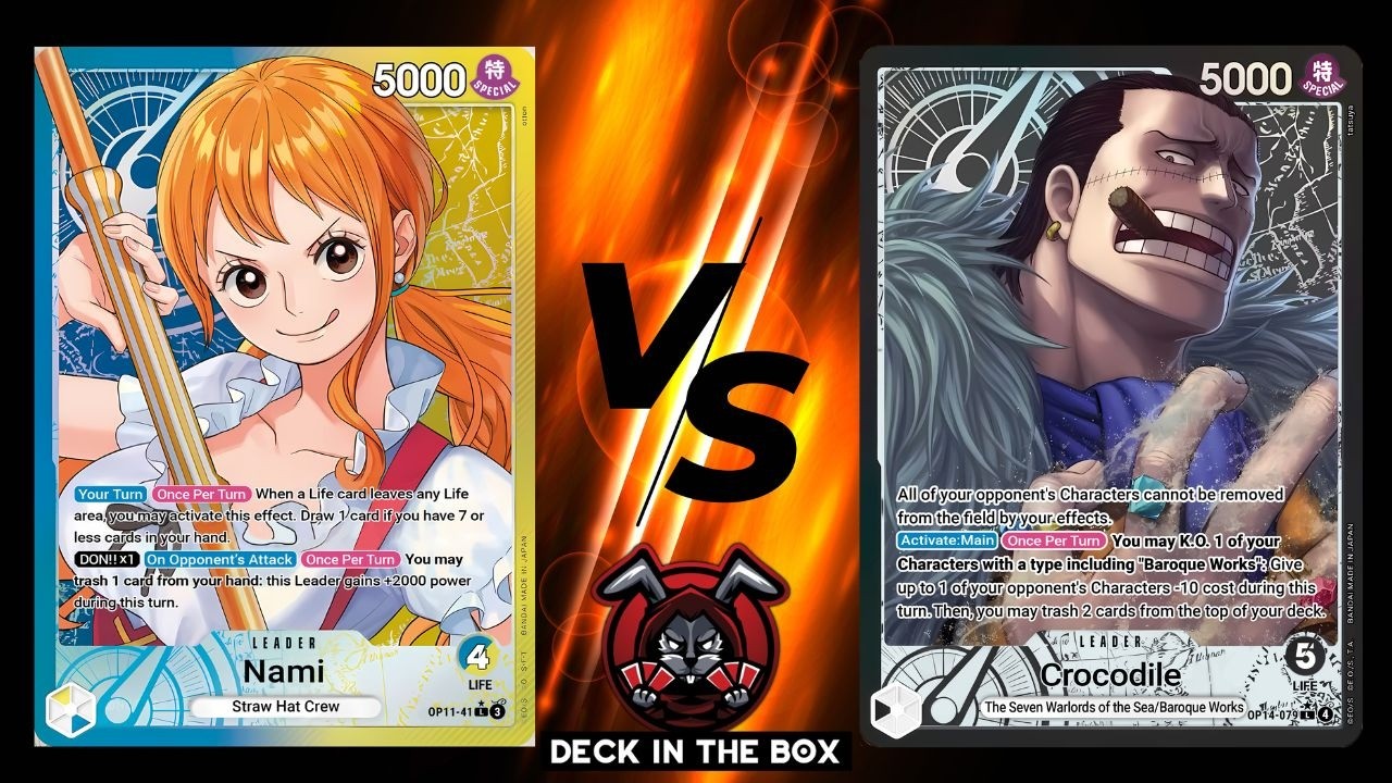 OP14+EB03 Локальный турнир по One Piece: Нами против Чёрного Крокодила