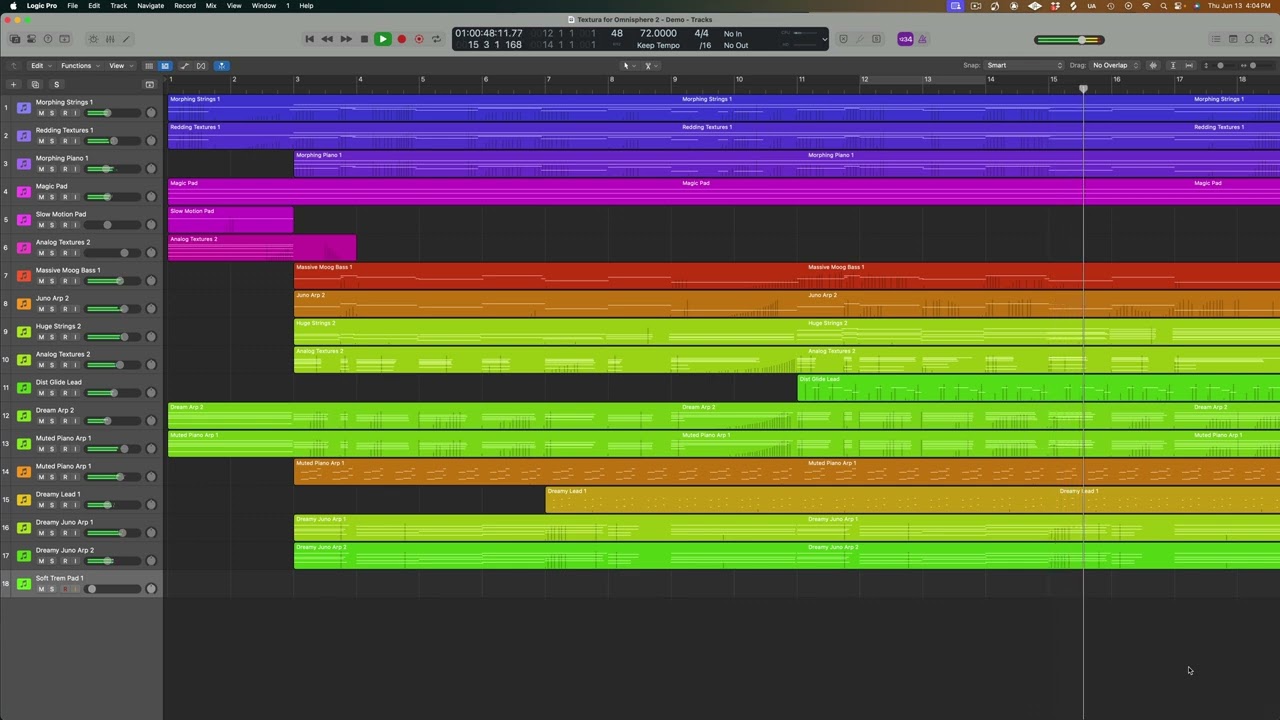 Textura for Omnisphere 2 - Demo 1