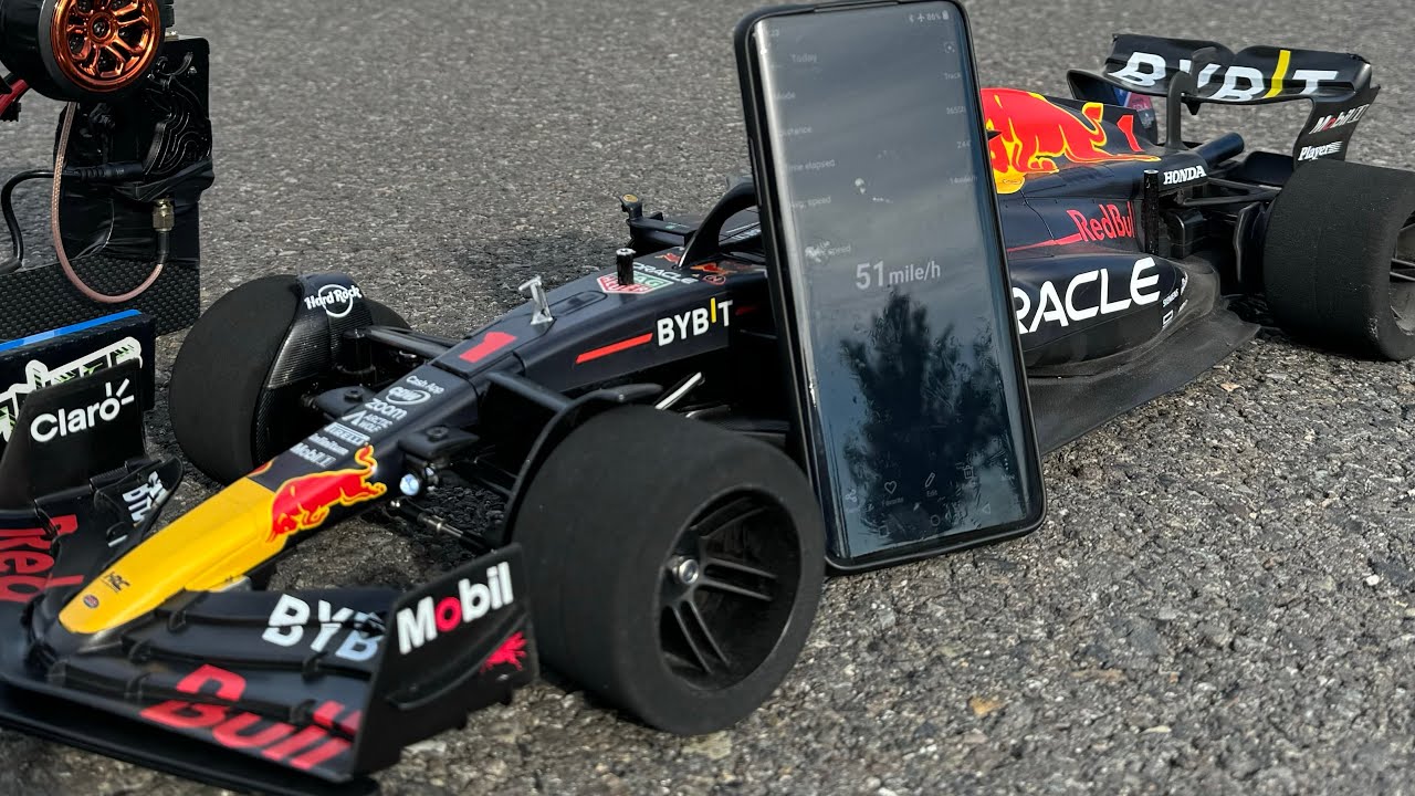 Maisto Red Bull F1 RC 2s Brushless speed run fastest toy grade F1?