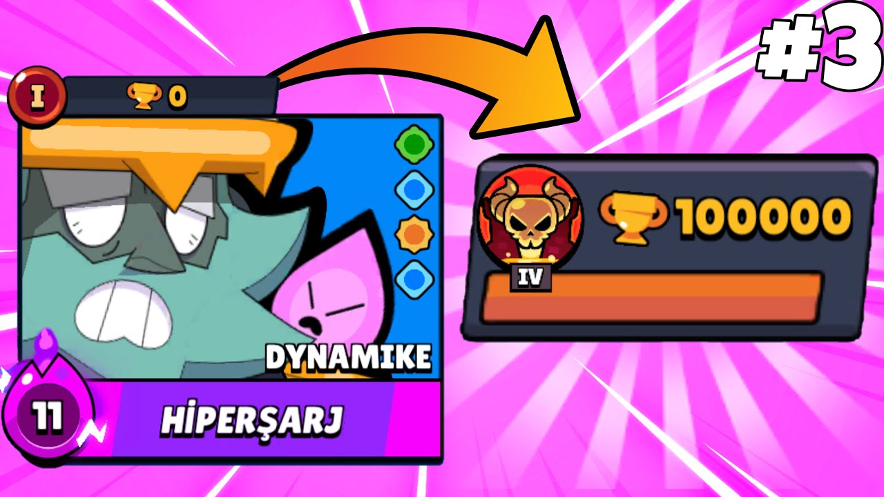 1000 TL İLE HESABI MAXLIYORUM (SIFIRDAN 100.000 KUPAYA KASIYORUM #3 ) !! BRAWL STARS