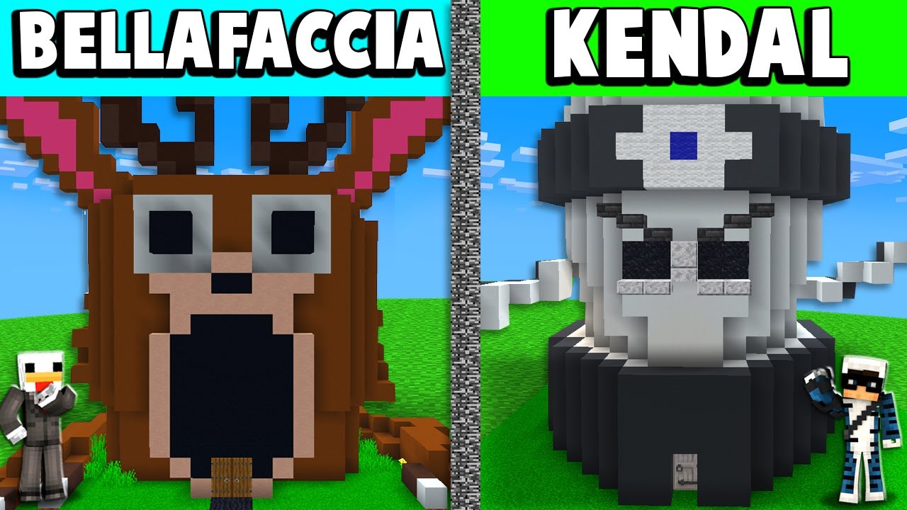 CASA DI 99 NOTTI CONTRO CASA BRAIN ROT SU MINECRAFT