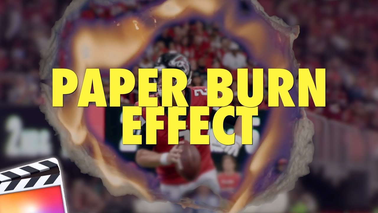 Final Cut Pro X Paper Burn Transition Tutorial