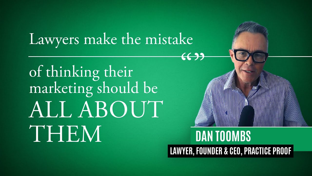 Be Distinctive, Not Different: Law Firm Marketing with Dan Toombs