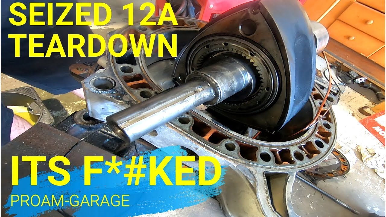 Seized 12A Teardown Part 2  ITS WRECKED