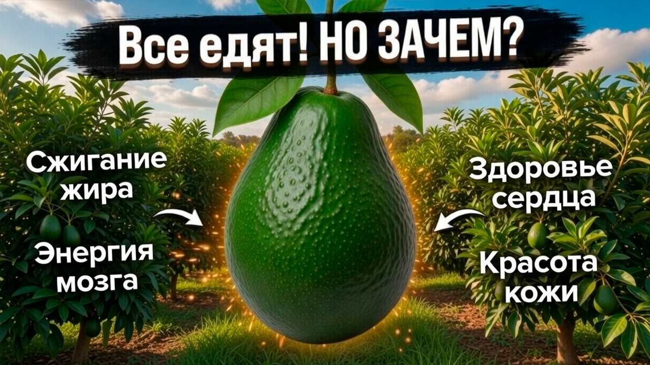 Что будет, если есть авокадо каждый день? #здоровье #питание