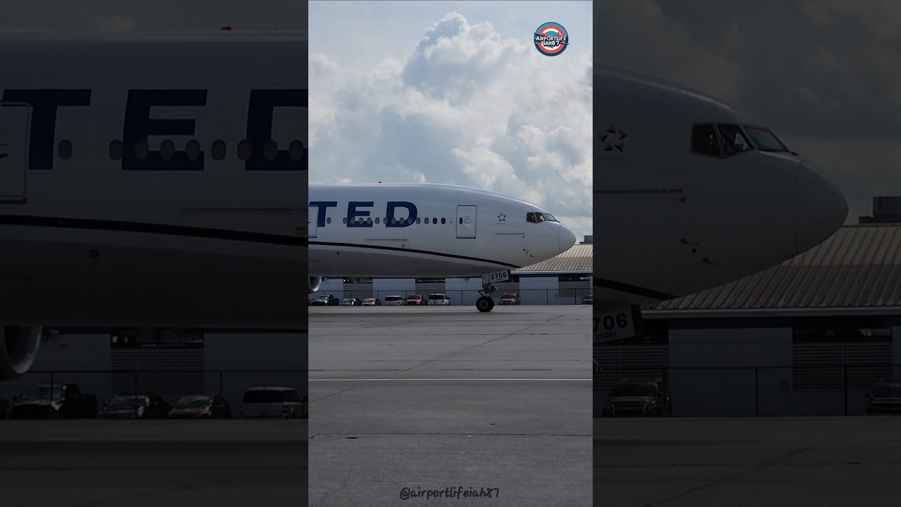 Beautiful Boeing 777-222(ER) , United Airlines (N206UA) , AGE : 26 Years , Closeup #jetliners #ttail