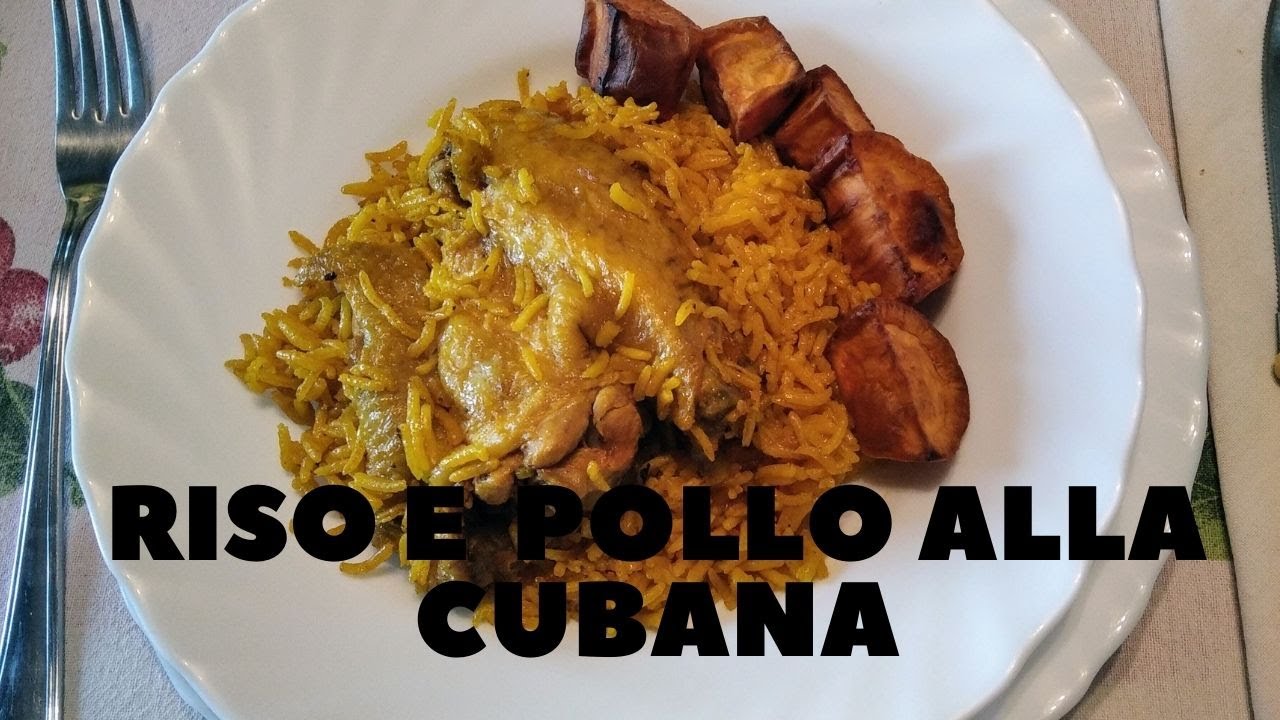 Hai RISO e POLLO?? Facciamo questa deliziosa ricetta cubana/Heidi Factotum