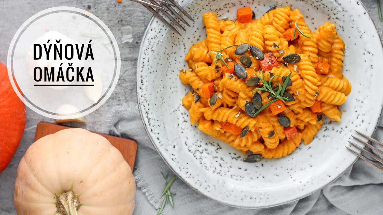 TĚSTOVINY S DÝŇOVOU OMÁČKOU | vegan | MaruškaVEG