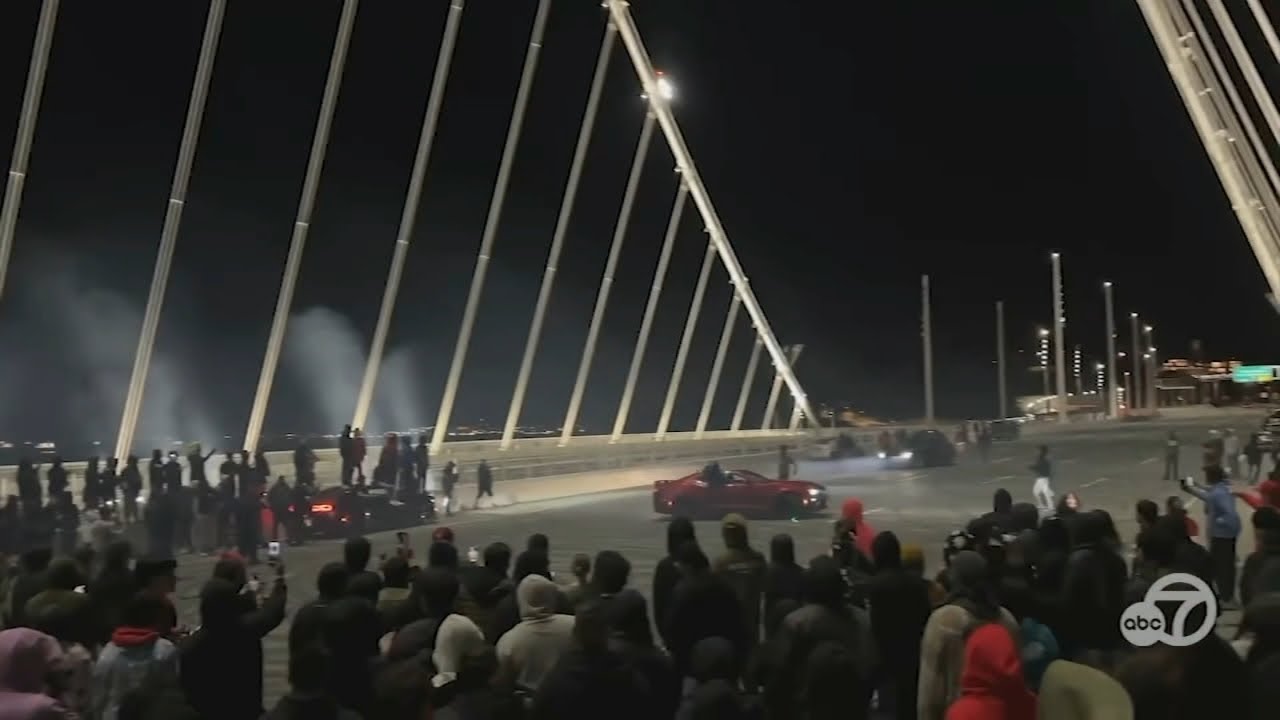 Bay Bridge sideshow one of several reported around Bay Area over the weekend
