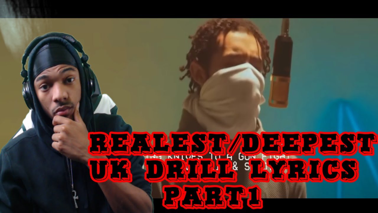 AMERICAN REACTS TO REALEST / DEEPEST UK DRILL LYRICS Part 1 | Chicago Reaction
