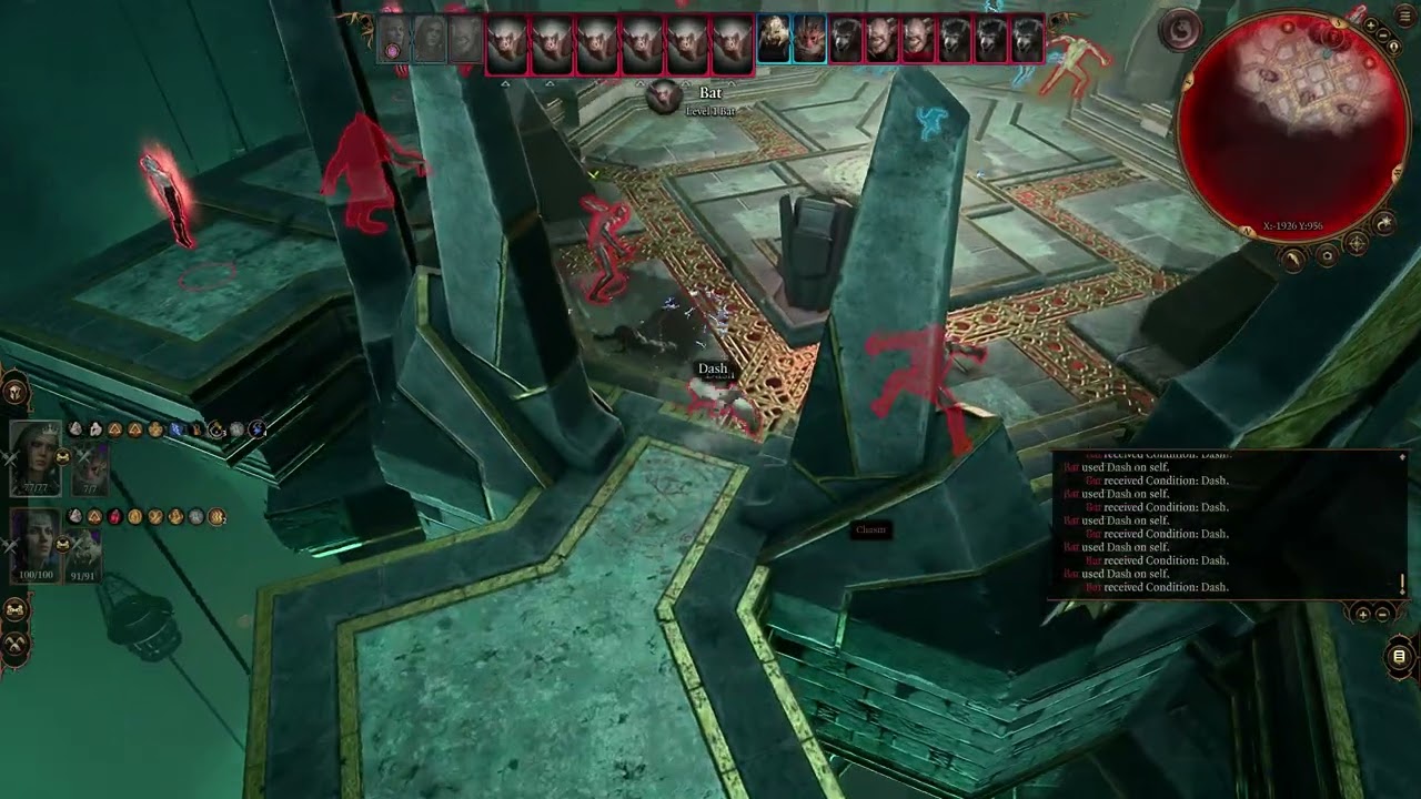 Baldur's Gate 3 Witch Bolt vs Cazador