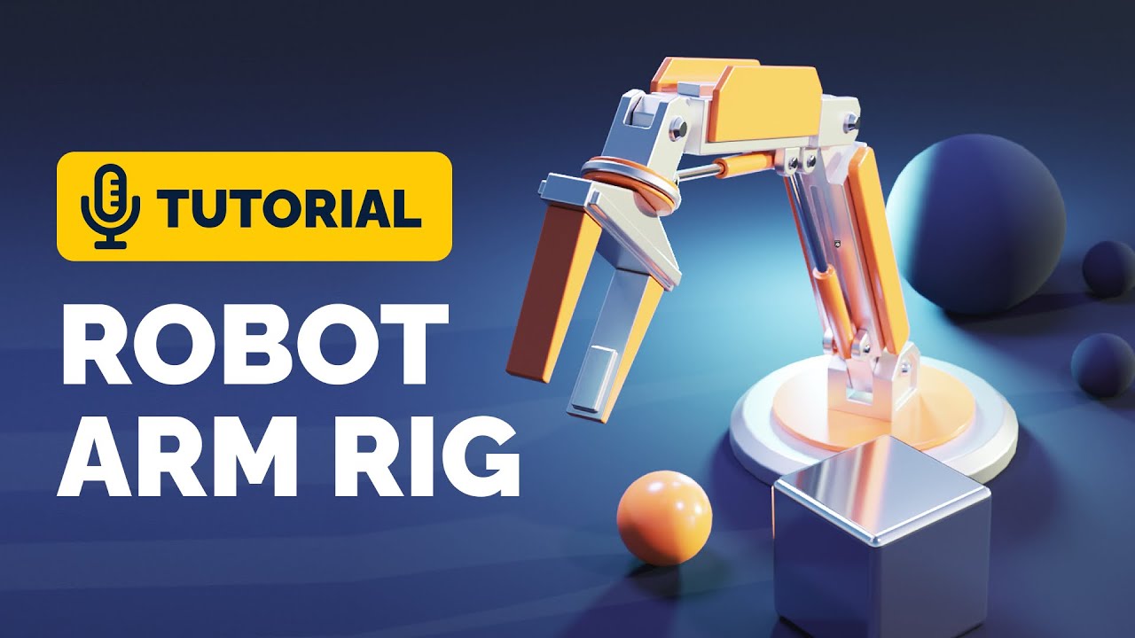 Учебное пособие по созданию роботизированной руки в Blender 3.3 | Polygon Runway