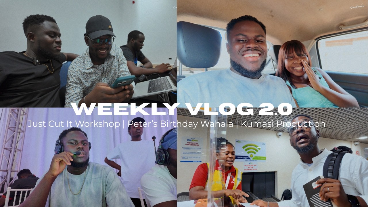 I Attended my First Post Production Workshop in Ghana - Weekly Vlog
