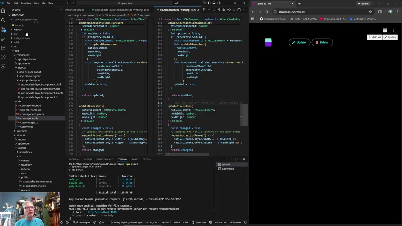 358 -ThreeJS and Angular Space And Time Application: Animation Bug Fix